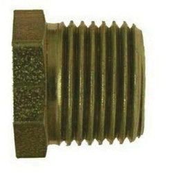 Steel hex reducer bushing with a male pipe thread on the exterior and a smaller female pipe thread on the interior - 16 Male Pipe -02 Female Pipe Reducer