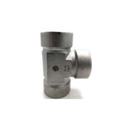 316 stainless steel female NPT tee pipe fitting for plumbing and industrial use - 316 1-1/2 Female National Pipe Thread Tee