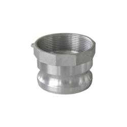 Aluminum cam and groove reducer adapter - 3 x 2 Part A Aluminum Reducer Adapter – Female