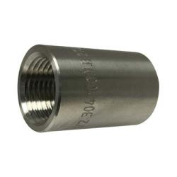 High-strength T-304 stainless steel barstock coupling rated 1000# – 1/8 1000# T-304 Barstock Coupling