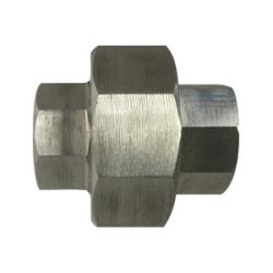 1000-psi T-316 stainless steel barstock union fitting 1/2 1000# T-316 Barstock Union
