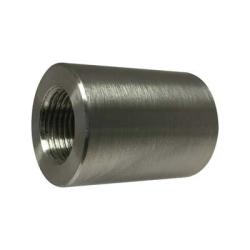 Stainless steel threaded barstock coupling fitting 1 x 3/4 1000# T-316 Barstock Reducing Coupling