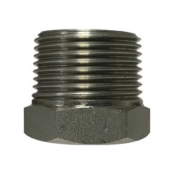 Stainless steel hexagonal bushing – 1-1/4 x 3/8 1000/3000# T304 Barstock Hexagonal Bushing