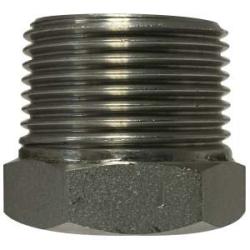 T316 stainless steel barstock hex bushing fitting 1-1/4 x 1/2 1000/3000# T316 Barstock Hexagonal Bushing