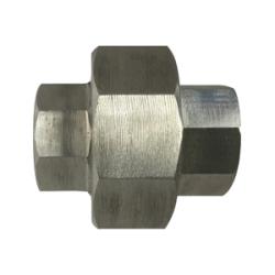 1000-psi T-316 stainless steel barstock union fitting 2-1/2 1000# T-316 Barstock Union