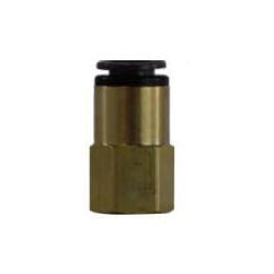 Composite D.O.T. female adapter - 3/16 x 1/8 Plastic PP DOT Female Adapter