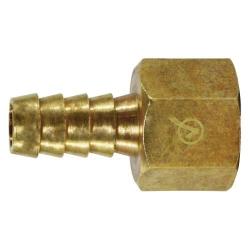 Brass plumbing fitting - Lead-Free 7129F 3/16 x 1/8 Hose Barb