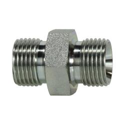 Durable brass pipe connector for plumbing applications – 1" BSP Parallel Male x 1" BSP Parallel Male.