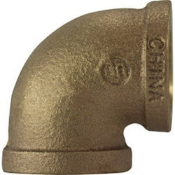 Bronze 90-degree elbow fitting 1/2 Domestic Bronze Elbow