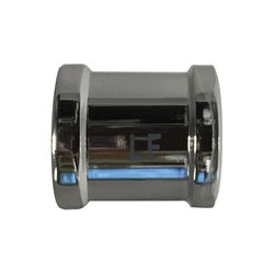 Chrome-plated reducing coupling Reducing Coupling, 1/2 in 1/4 in, Brass, Chrome-Plated