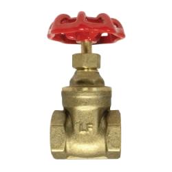 Lead-free 4 inch female iron pipe gate valve rated 200 WOG in a brass body design – 4 Female Iron Pipe 200wog Gate Valve Lead-Free