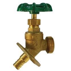 Lead-free sillcock with PEX and hose thread connections – 3/4 PEX F1807 x 3/4 Male Hose Thread Sillcock.