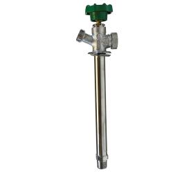 Lead-free frost-free outdoor faucet with male and solder connections – 1/2 Male x 1/2 Solder 8" Frost-Free.