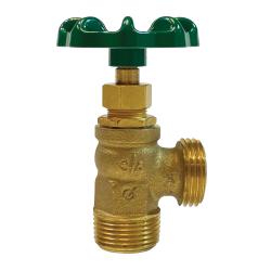 Lead-free boiler drain with durable male iron pipe connection – 3/4 Male Iron Pipe Boiler Drain.