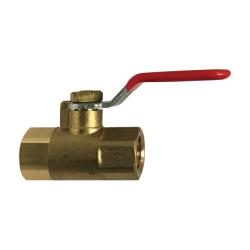 1/4 Female Iron Pipe x 1/2 Female Iron Pipe Forged Mini Ball Valve