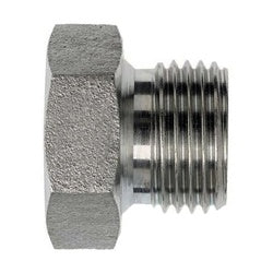 Metal fitting with threaded end 1-11 Hex Head Plug British Standard Pipe Parallel