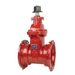 Heavy-duty gate valve, resilient seat, non-rising stem, AWWA compliant 6" AWWA C515 Non-Rising Stem Resilient Seated