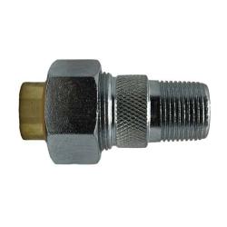 Dielectric union fitting, with sweat connection and male iron pipe thread - 3/4 Male Pipe x Sweat Dielectric Union