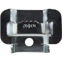 Galvanized metal buckles commonly used for securing and tensioning steel or poly strapping - 3/8 Galvanized Buckles
