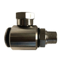 Precision-manufactured 3/8 inch 90 degree boom swivel for reliable rotation in high-pressure applications – 3/8 90° Boom Swivel
