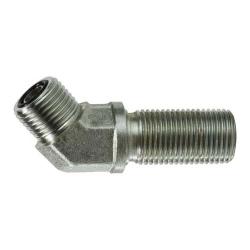 Steel plumbing fitting - 11/16-16 Male O-Ring Face Seal Bulkhead Union Run Tee