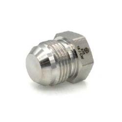 316 stainless steel Joint Industry Council (JIC) plug with -20 size for sealing hydraulic connections and preventing fluid leaks – 316 Stainless Steel -20 JIC Plug
