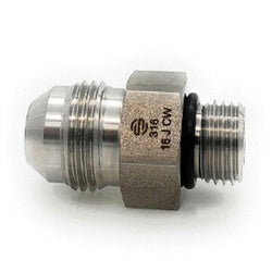 316 stainless steel Male O-Ring Boss x Male NPT pipe fitting with Viton seal for plumbing and industrial use - 316 -24 Male O-Ring Boss x 1-1/4 Male National Pipe Thread Viton