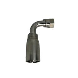 Stainless steel fitting designed for corrosion-resistant performance — HY Series 1/4 Hose x -4 Female Joint Industry Council 90