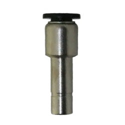 Durable 3/8 to 1/4 PP plastic reducer stem for secure tubing connections – 3/8 x 1/4 Plastic PP Reducer Stem