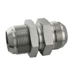 Secure -20 male joint bulkhead union with nut engineered for long-lasting piping alignment – -20 Male Joint Industry Council Bulkhead Union with Nut