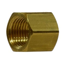 Pipe cap with 10-32 unified fine thread holes for secure fittings – 1/4 Pipe Cap with 10-32 Unified Fine Thread Holes