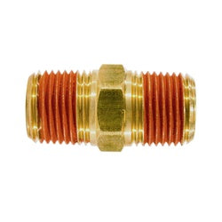 Heavy-duty brass hexagonal nipple for secure pipe connections – 1/2 Hexagonal Nipple Heavy.