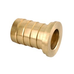 Heavy-duty hose barb adapter designed for female garden hose attachments — 1/2 x 1/2 Hose Barb to Female Garden Hose Shank Only