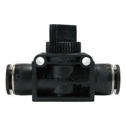 Durable 8 mm push-to-connect union valve for water and air systems – 8 Millimeters Composite Union Valve - Push-To-Connect