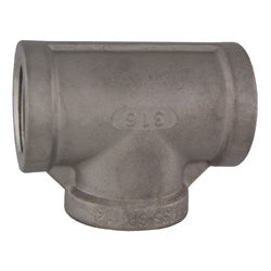 2-1/2 inch 150# 316 stainless steel tee fitting - 2-1/2 150 316 Tee SP114