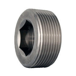 Corrosion-resistant stainless steel hexagonal socket pipe plug – 1-1/2 316 Stainless Steel Hexagonal Socket Plug - SP114