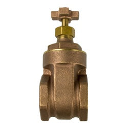 Corrosion-resistant 3/4-inch full port gate valve with female iron pipe connections and a sturdy X-handle – 1-1/4 Female Iron Pipe x Female Iron Pipe Full Port Gate Valve X-Handle