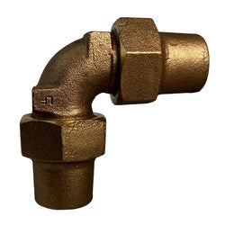 Bronze pipe fitting 3/4" Flare x 3/4" Flare
