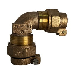 Brass plumbing elbow fitting Elbow 3/4" x 3/4" Pack Joint Polyethylene Pipe