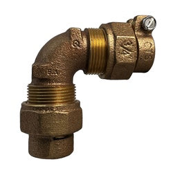 Brass plumbing elbow fitting 1 x 1 Pack Joint Copper Tubing Size Elbow Lead-Free