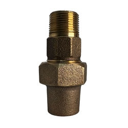Bronze plumbing fitting 1-1/2" Male Iron Pipe x 1-1/2" Flare