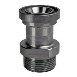 Metal fitting with threaded end 1-11/16 x 1-1/4 O-Ring Face Seal x Flanged Adapter