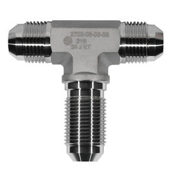Stainless steel bulkhead branch tee – 316-04 Male Joint Council Bulkhead Branch Tee
