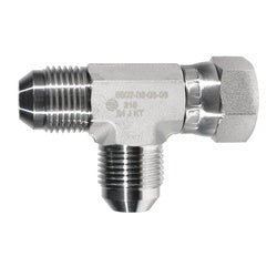 Stainless steel swivel run tee – 316-20 Joint Industry Council Swivel Run Tee