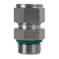 316 stainless steel fitting with compression end and male O-ring boss for reliable tubing installations - 316 5/8 Compression x -10 Male O-Ring Boss
