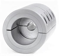 Remachinable one-piece clamp coupling engineered from 303 stainless steel for custom shaft applications | 30mm x 9.128mm Stainless Steel (303) Metric Remachinable One-Piece Clamp Coupling | 5SM030030REM