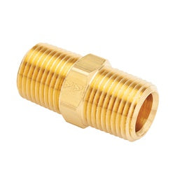 Durable metal pipe connector – 1 Male Pipe Thread x 1 Male Pipe Thread Hex Nipple SAE