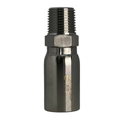 Stainless steel fitting designed for corrosion-resistant performance — HY Series 1/4 Hose X 1/4 Male National Pipe Taper