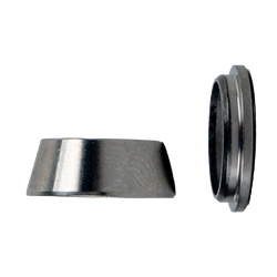 Flareless tube nut fitting for hydraulic and pneumatic systems 3/4 Tube 316  Stainless Steel Sleeve Set