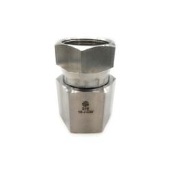 316 stainless steel female National Pipe Thread to female JIC swivel hydraulic adapter - 316 2" Female National Pipe Thread x -32 Female Joint Industry Council Swivel